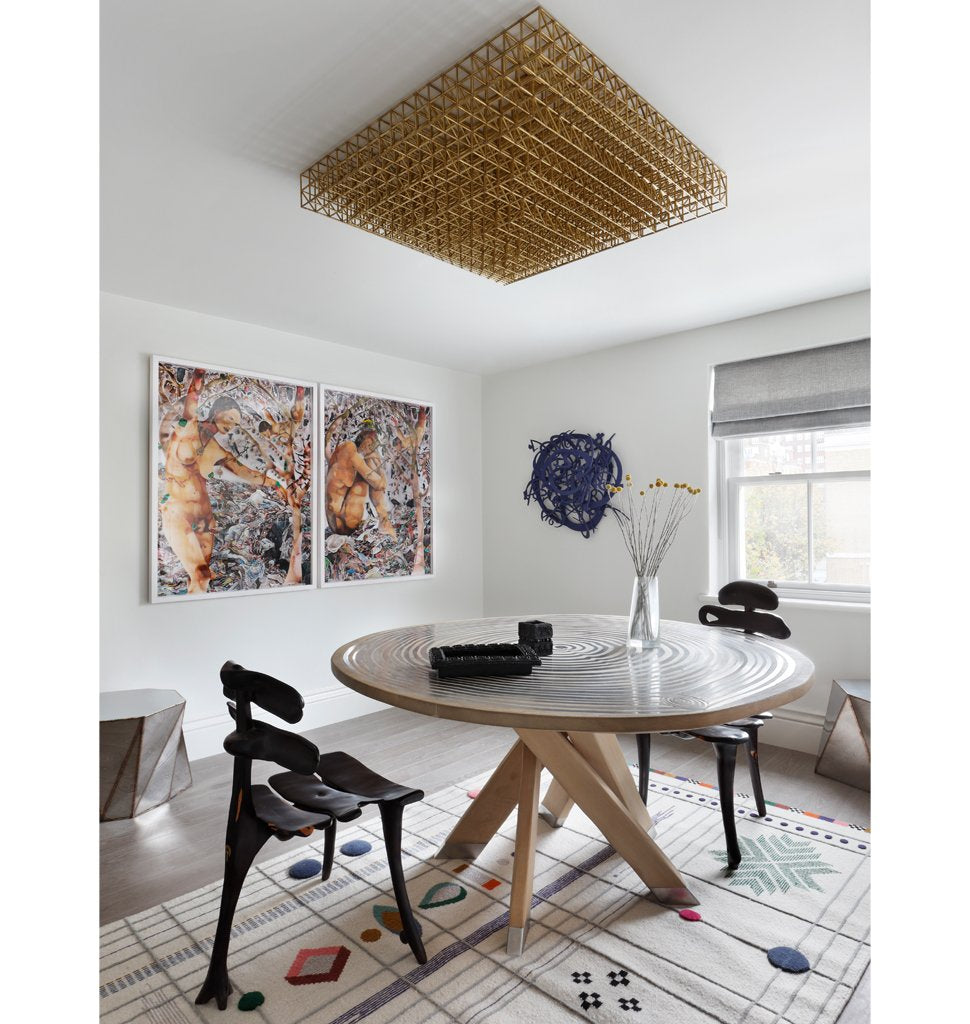 5640 (Raw brass) London, UK. Interior by Catherine Weinstock. Image by Alexander James