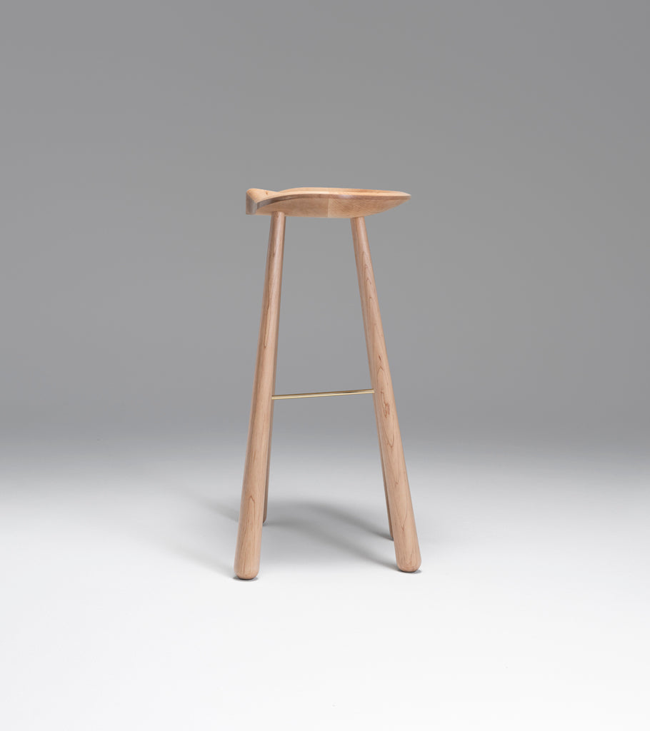 Taper Bar Stool (Hard maple)