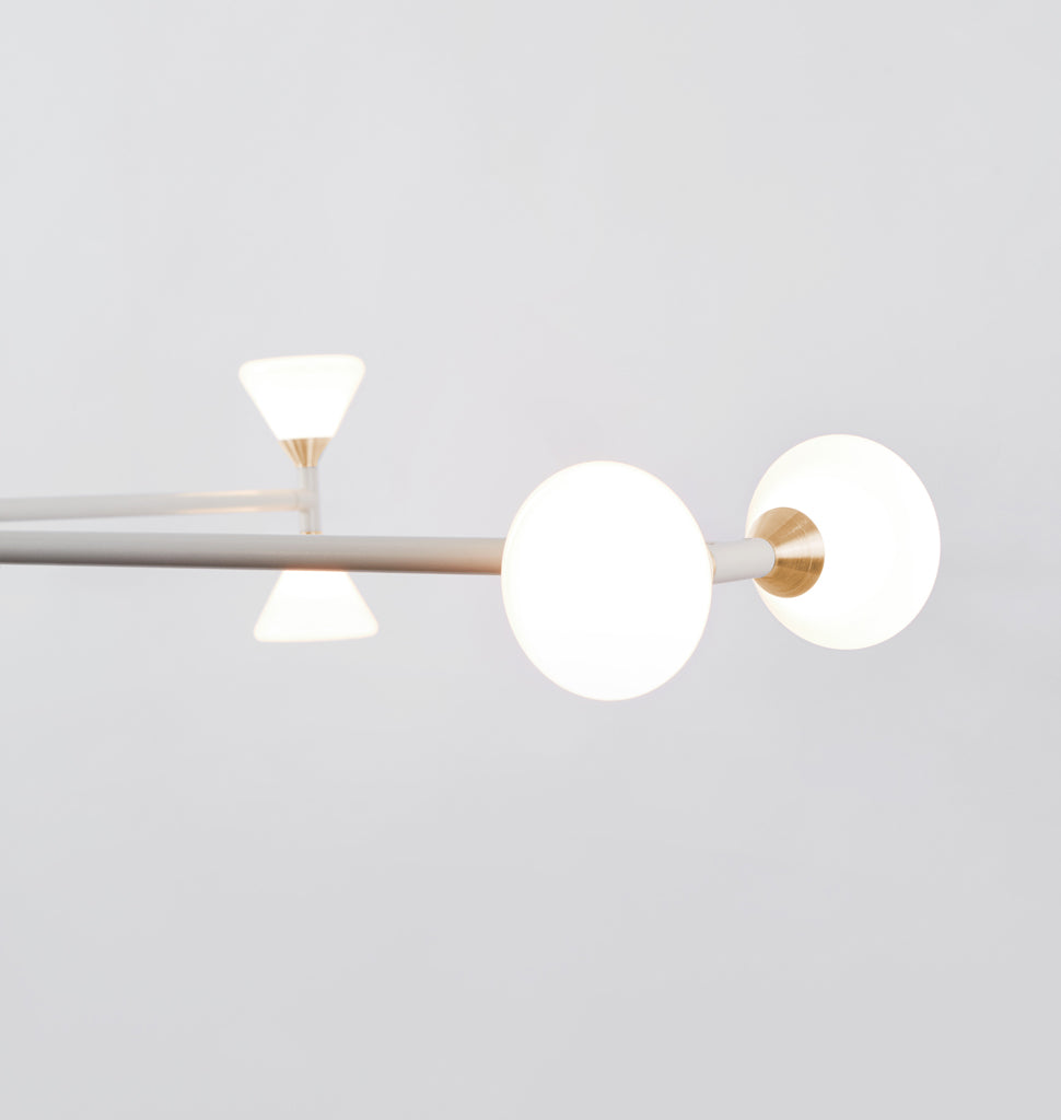 Detail (Matte Ivory/Brushed brass)