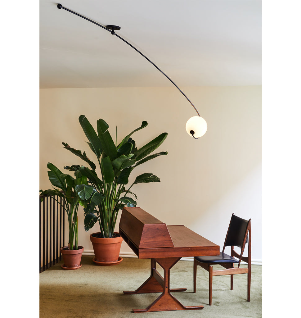 Cantilever (Black/Cream) — Roll & Hill Showroom, New York City. Image by Nicole Franzen