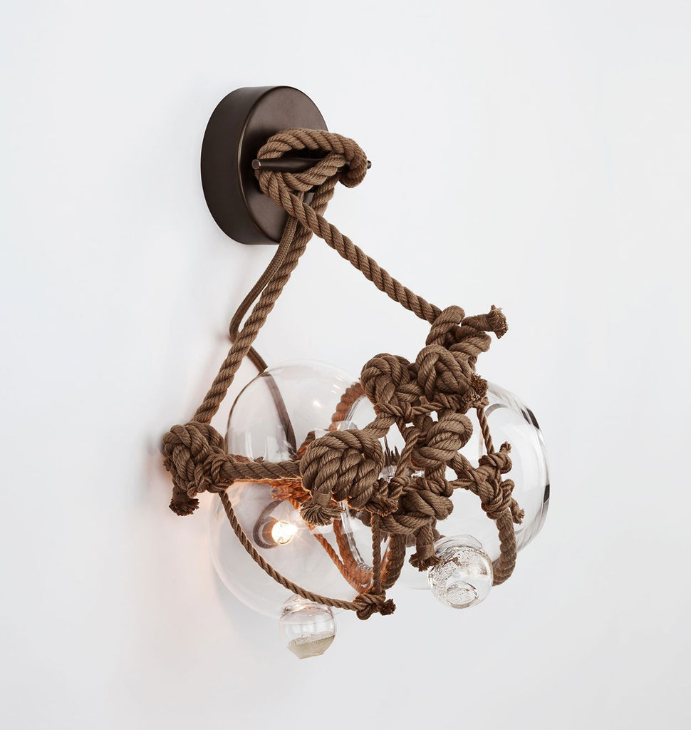 Sconce - Small (Khaki/Clear)