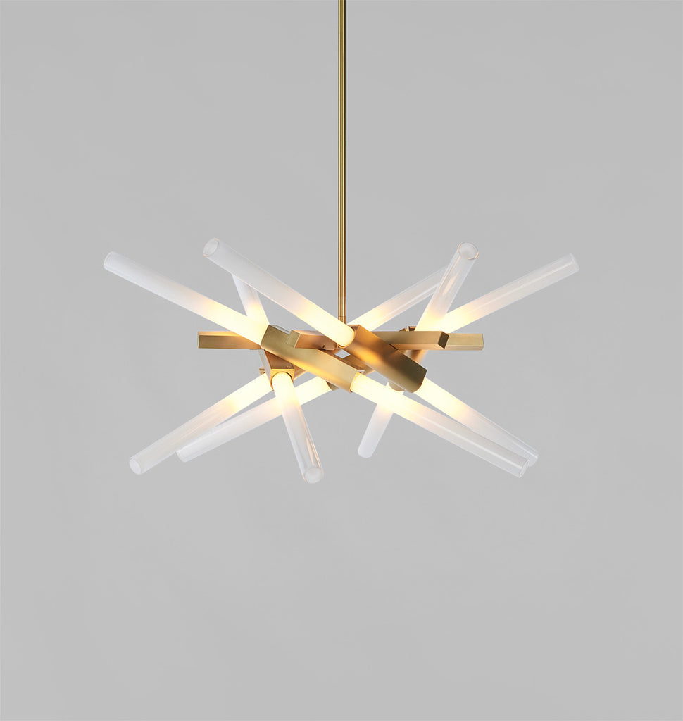 01 - 12 Lights (Brushed brass)
