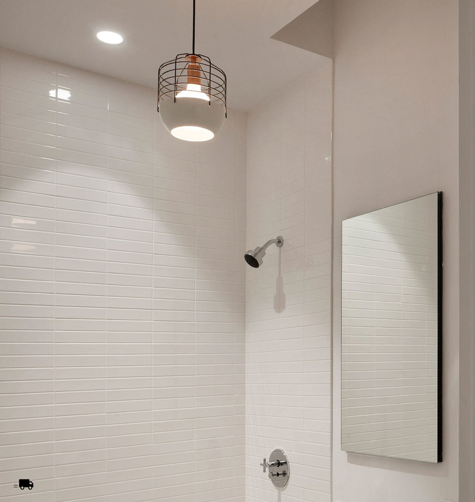 8-inch (White/Black) — Bond Street, New York