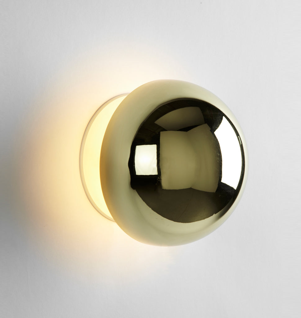 Fixed Sconce (Polished brass)