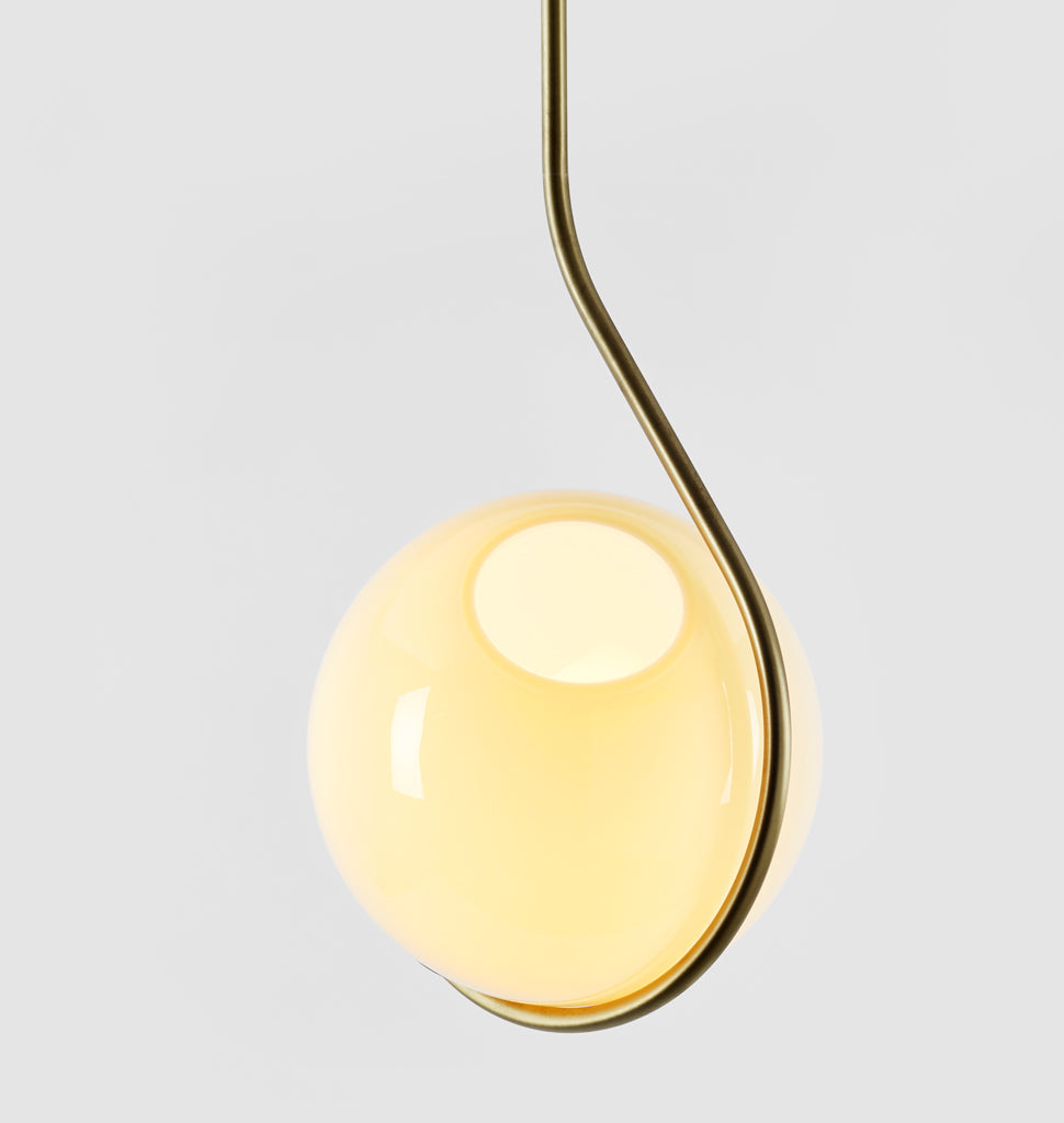 Pendant (Brushed brass/Cream)