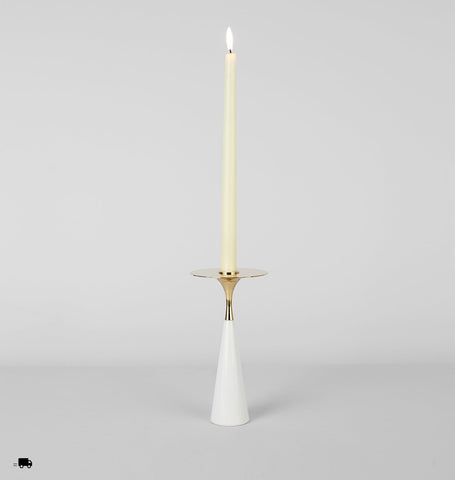 Moor (White/Polished brass)