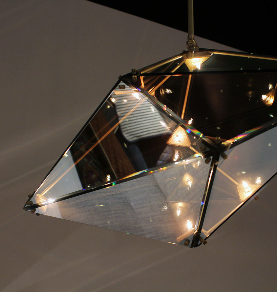 Horizontal - 24 inch (Brushed brass/Transparent mirror) — The Future Perfect, New York