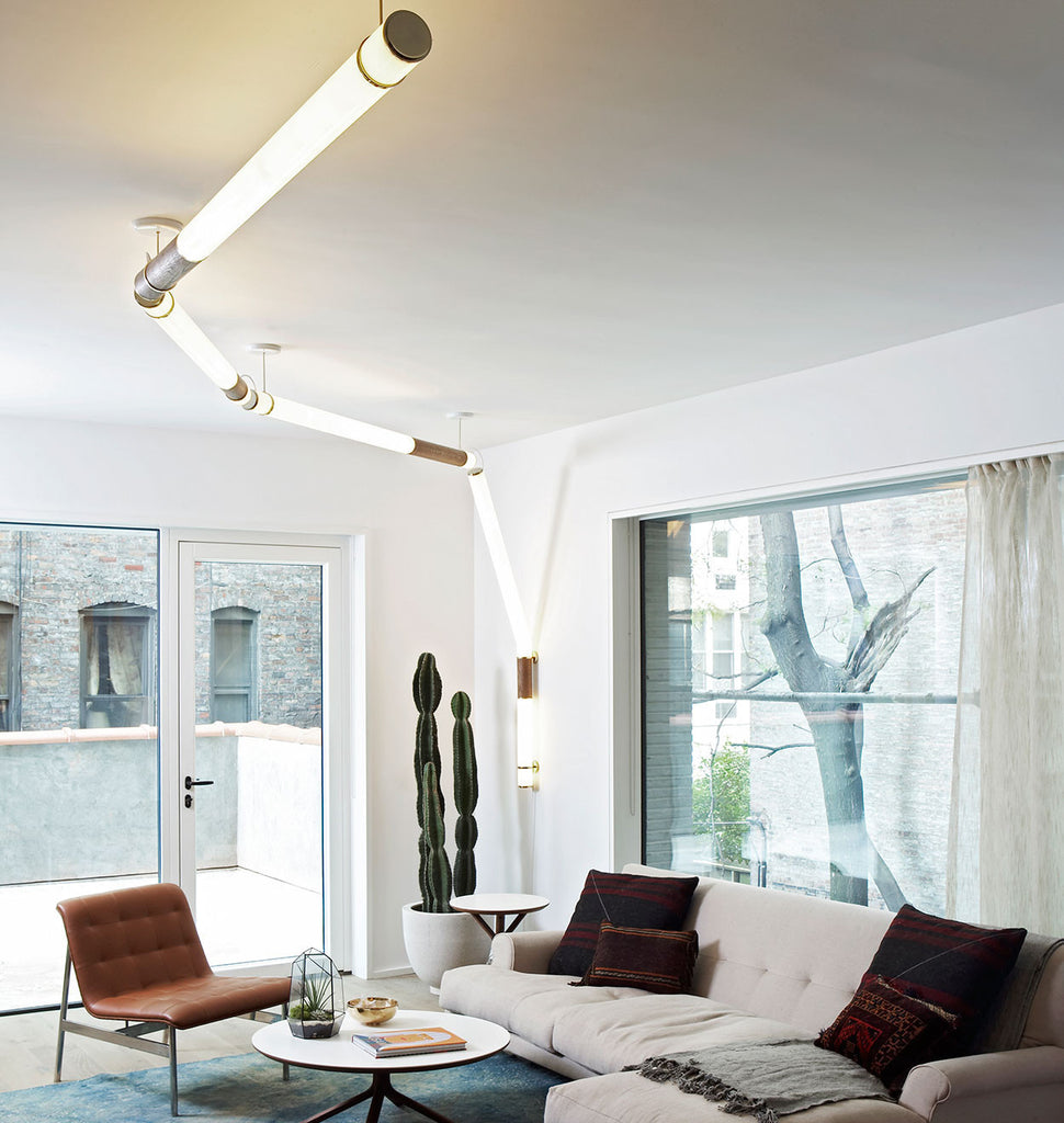 Custom Configuration (Polished brass/Oak) — 14th Street, New York