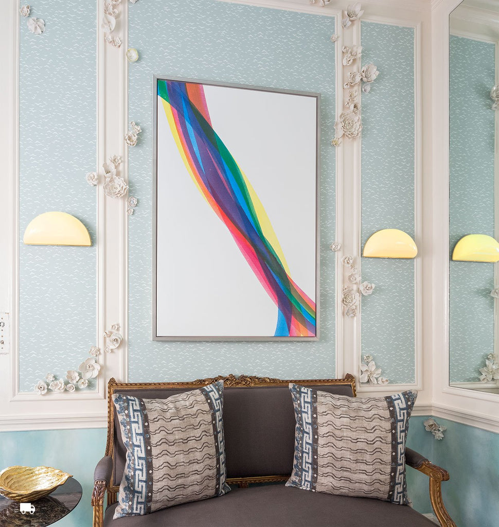 Rainbow (Polished brass)  — East 63rd Street, New York. Image by Adam Friedberg. Courtesy of Laura Krey Design