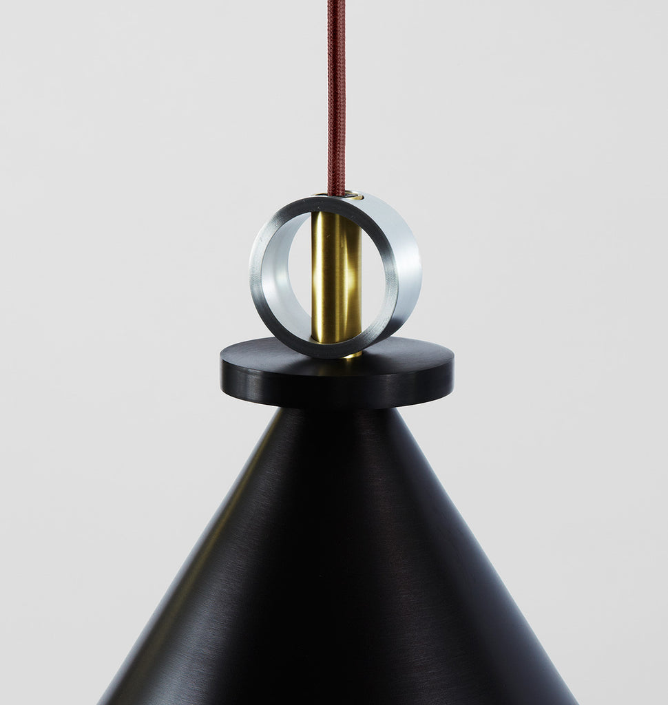 Detail - Cone (Blackened steel)