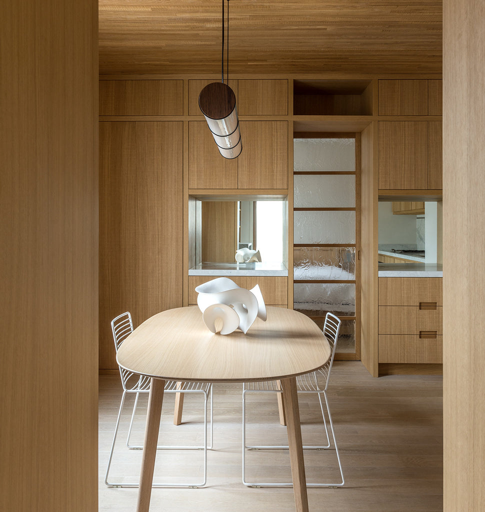 Straight - 3 Units (Black/Stained oak) — Boulevard Saint Michel, Paris. Image by Arturo Zavala Haag. Courtesy of Triode