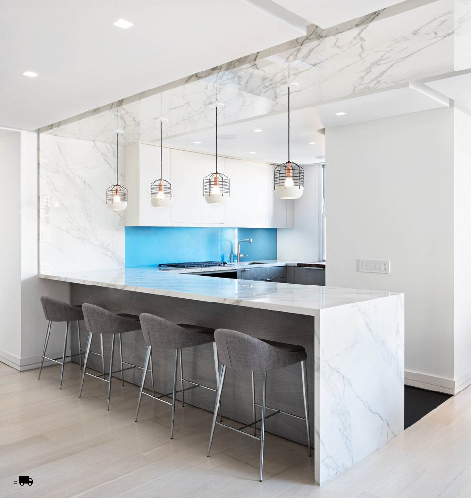 8-inch (Black/White) — New York City. Interior by StudioLAB. Image by Amanda Kirkpatrick