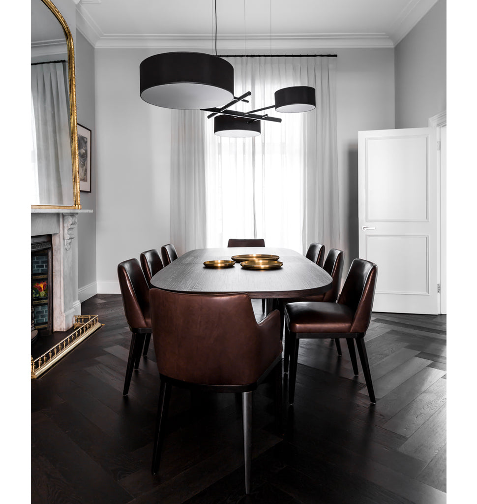 Chandelier (Black) — Sydney, Australia. Interior by Alexandra Kidd. Image by Pablo Veiga 