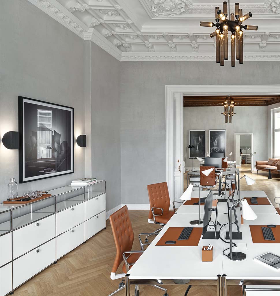 Sconce (Black) — Berlin, Germany. Interior by Maria Murawsky. Image by Tom Kurek