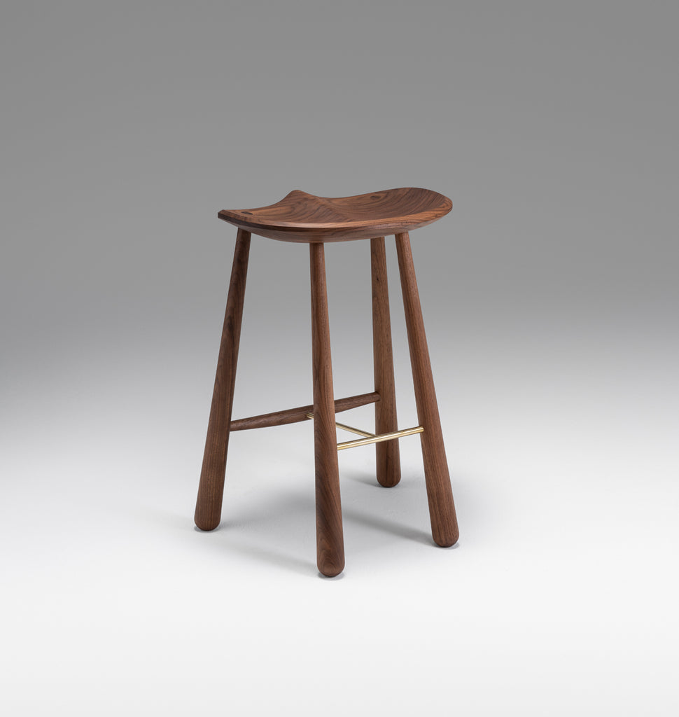 Taper Counter Stool (Black walnut)