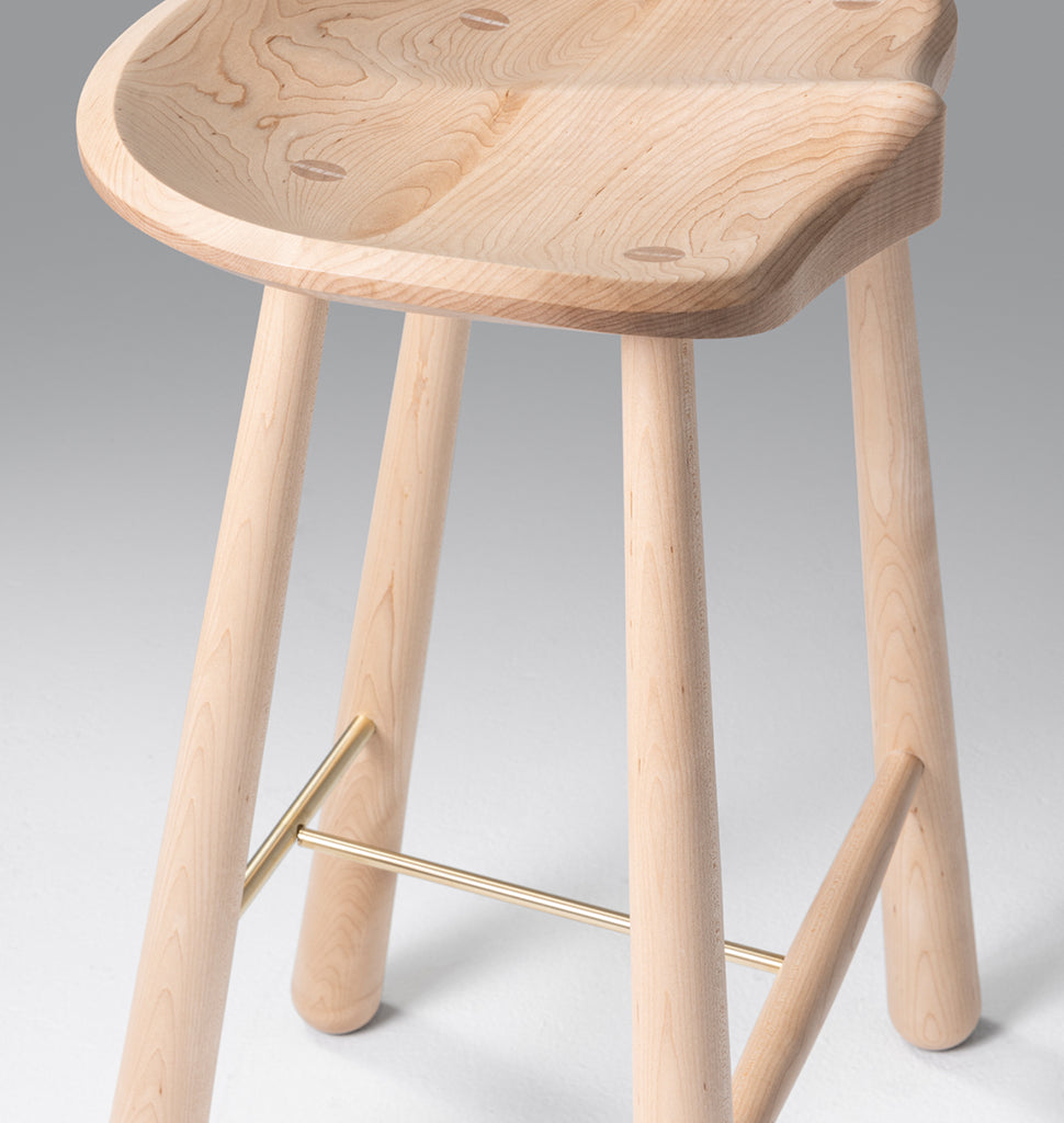 Taper Counter Stool (Hard maple)