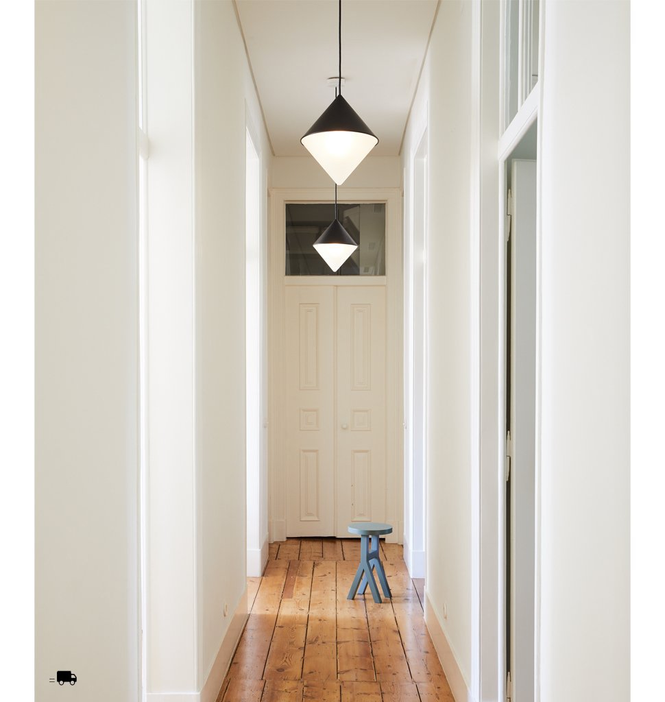 Pendant - Cone (Black) — Lisbon, Portugal. Image by Nicole Franzen