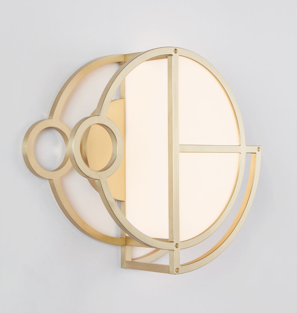 Sconce - 01 (Brushed brass)
