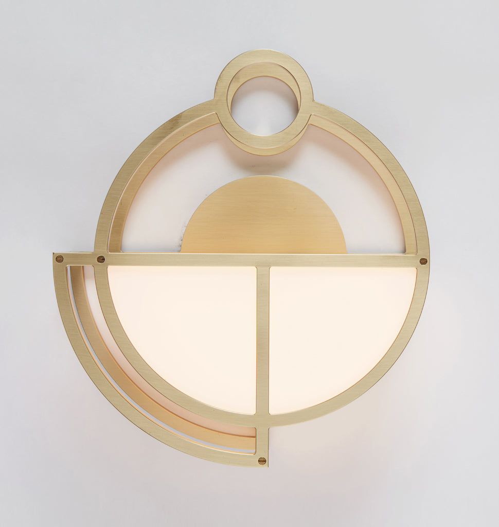 Sconce - 01 (Brushed brass)