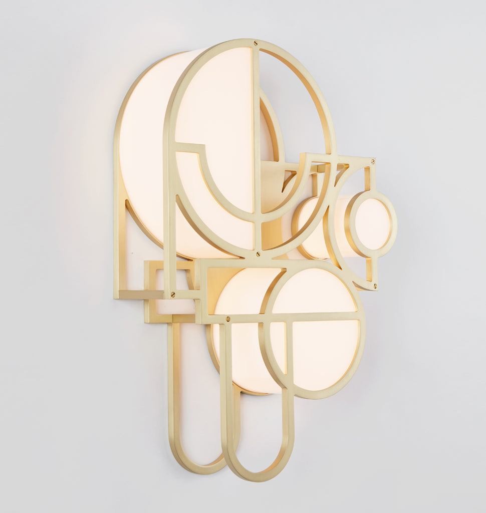 Sconce - 02 (Brushed brass)