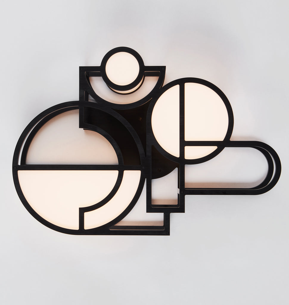 Sconce - 02 (Matte black)