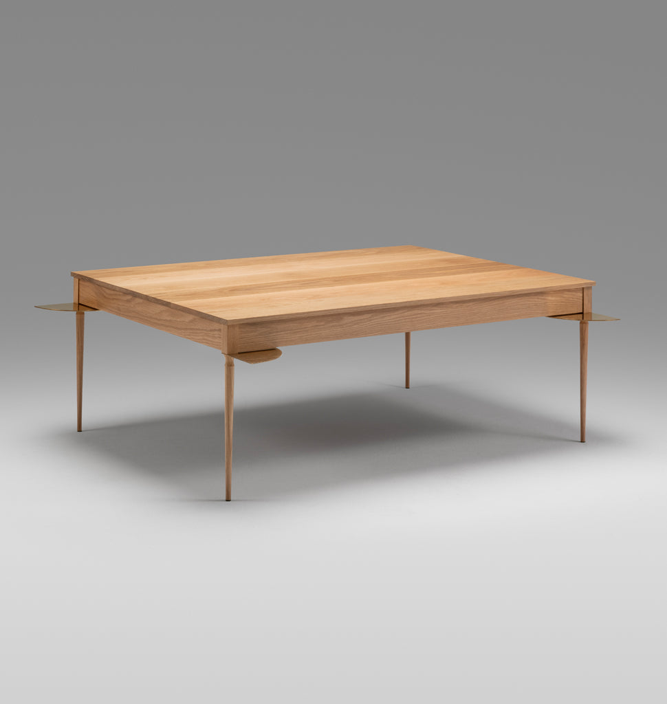 The Cain Coffee Table (White Oak)
